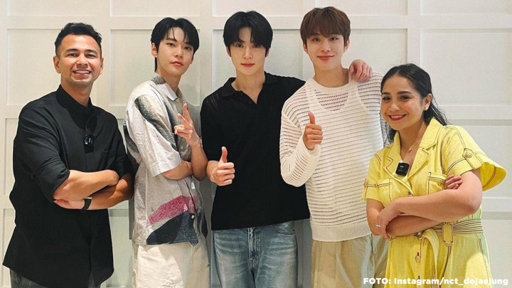 Wow! Raffi Ahmad dan Nagita Slavina Undang NCT DoJaeJung ke Rumah Andara