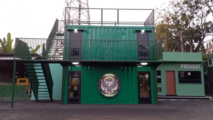 Unik! Museum Militer Terbuat dari Kontainer dan Satu-Satunya di Indonesia