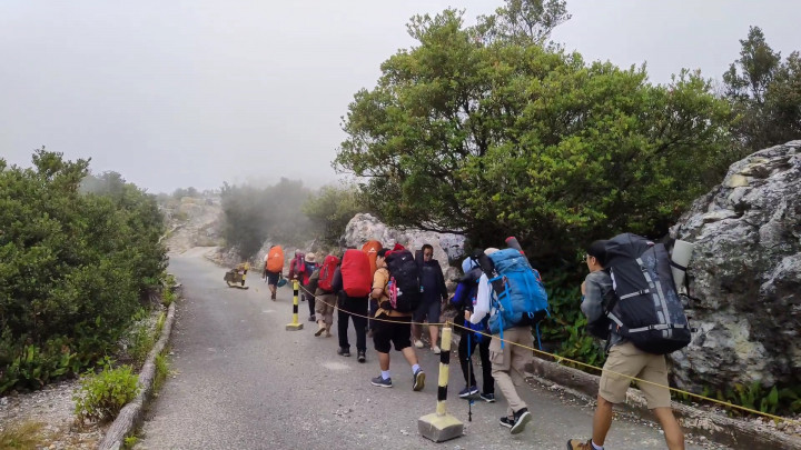 Libur Panjang, Wisatawan Padati Kawasan Wisata Alam Gunung Papandayan