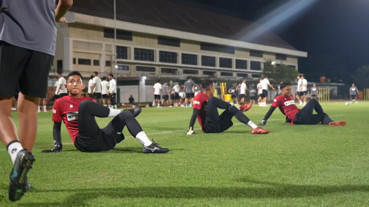 Jelang FIFA Matchday, Timnas Indonesia Persiapkan Tim Untuk Lawan Palestina
