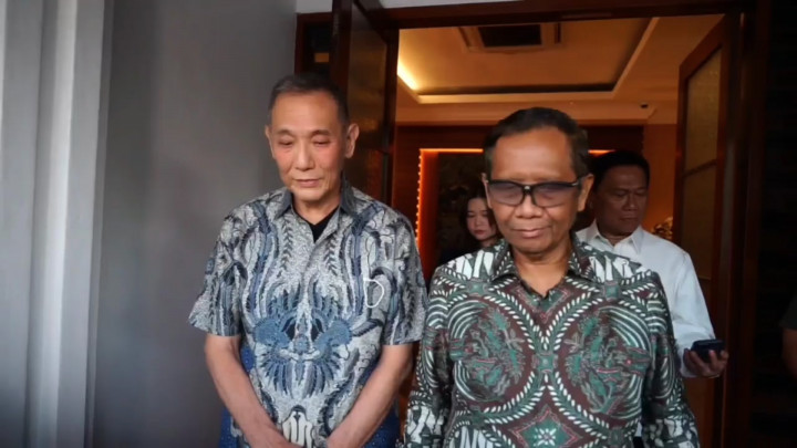Temui Mahfud MD, Jusuf Hamka Bahas Polemik Hutang Pemerintah Rp800 Miliar
