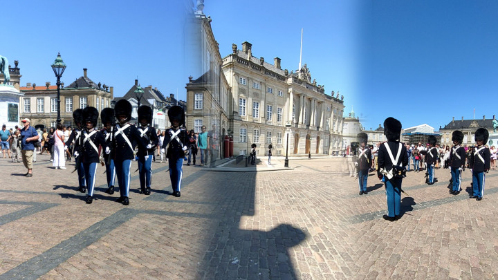 Melihat Kegiatan Royal Guards Istana Amalienborg di Copenhagen