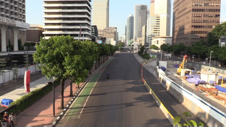 Hore! Libur Iduladha, Arus Lalin di Sejumlah Ruas Jalan Ibu Kota Lenggang