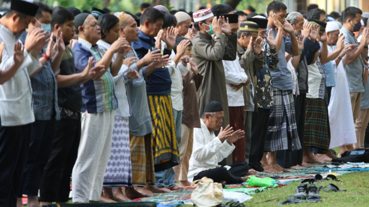 Suasana Salat Iduladha 1444 Hijriah di Berbagai Negara
