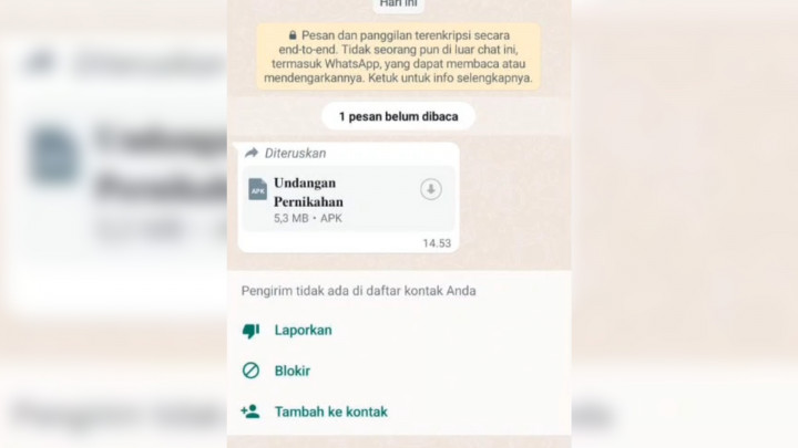 Duh! Gegara Klik Undangan Pernikahan di WA, Saldo Rp1,4 Miliar Lenyap