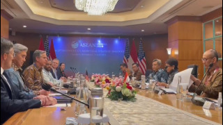 Momen Pertemuan Menlu AS Antony Blinken dan Menlu RI Retno Marsudi