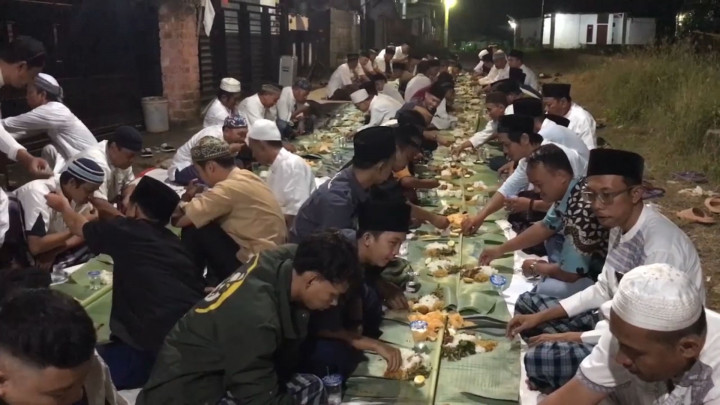 Potret Kesederhanaan Ratusan Warga Bandar Lampung Sambut Tahun Baru Islam