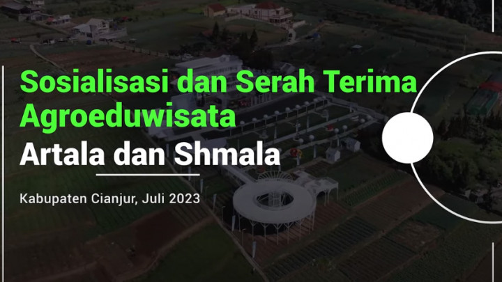 Kementan Serahkan Agroeduwisata Artala dan Shmala ke Pemkab Cianjur