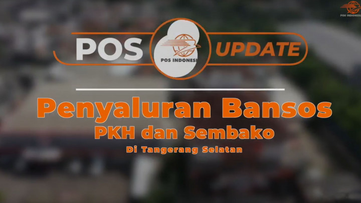 Penyaluran Bansos PKH dan Sembako Triwulan ke-2 di Tangerang Selatan