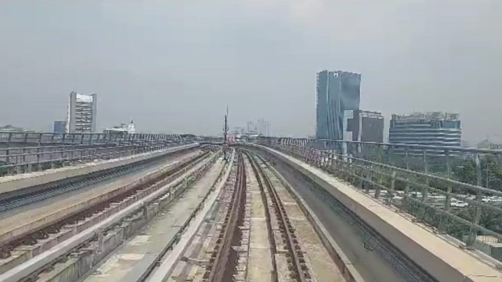 Heboh! Penampakan Longspan LRT Jabodebek yang Disebut Salah Desain