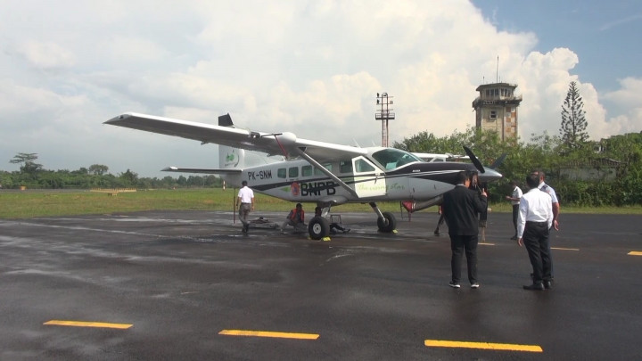 Antisipasi Karhutla di Sumsel, BNPB Terapkan Teknologi Modifikasi Cuaca