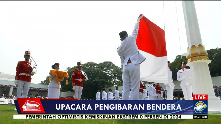 Detik-detik Tim Paskibraka Indonesia Maju Berhasil Kibarkan Sang Merah Putih