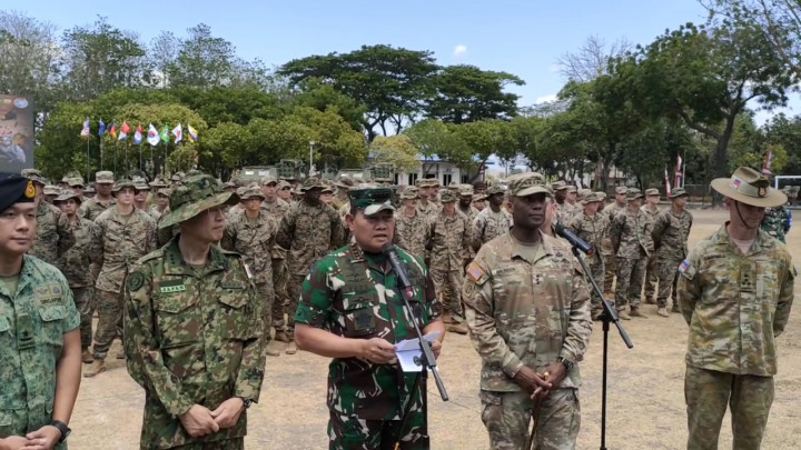 Panglima TNI Resmi Buka Super Garuda Shield 2023 di Situbondo