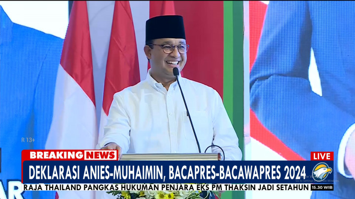 Anies: Pemimpin itu Pemimpi dengan Huruf N, Nyali!