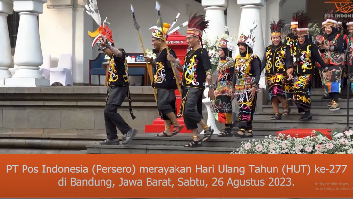 Kemeriahan HUT Pos Indonesia ke-277 di Bandung