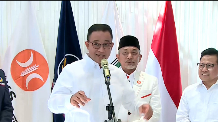 Ditanya Soal Usulan Perubahan Nama Koalisi, Ini Kata Anies