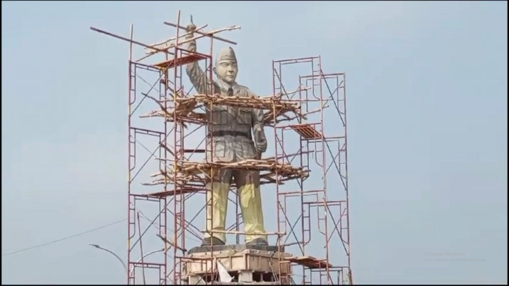 Tanggapan Sekda Banyuasin soal Viralnya Patung Bung Karno Disebut Tak Mirip