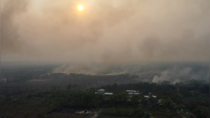 Derita ISPA, Pelajar di Palangka Raya Diliburkan Akibat Kabut Asap