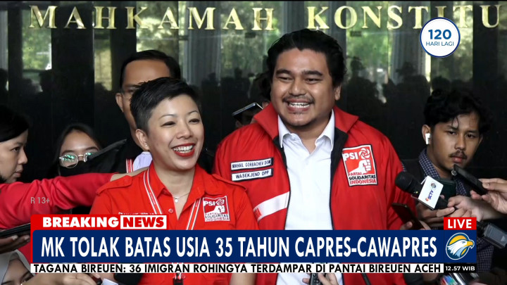 PSI Menghargai Keputusan MK yang Tolak Gugatan Batas Usia Capres-Cawapres Jadi 35 Tahun