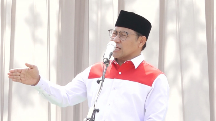 Gus Imin Pimpin Apel Hari Santri Nasional 2023