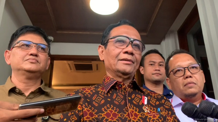 Usai Bertemu Presiden Jokowi, Mahfud MD Diminta Jaga Stabilitas Pemilu