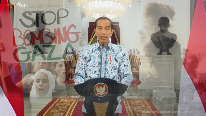 Kutuk Serangan Israel ke Palestina, Jokowi: Indonesia akan Segera Kirim Bantuan ke Gaza