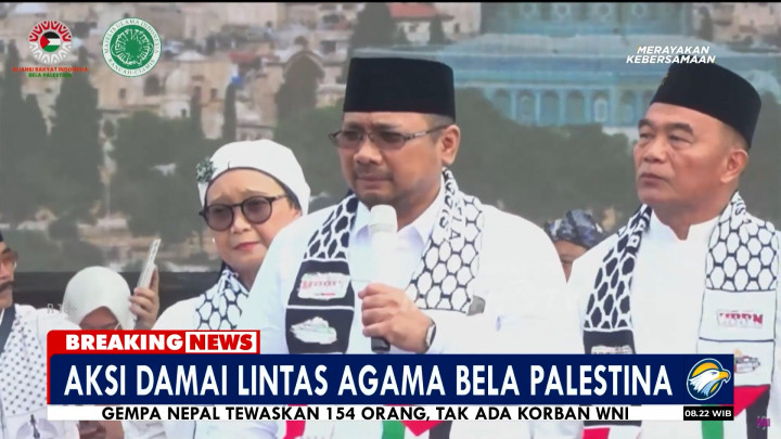 Untuk Korban Syahid Palestina, Menag Yaqut Ajak Umat Islam Salat Gaib