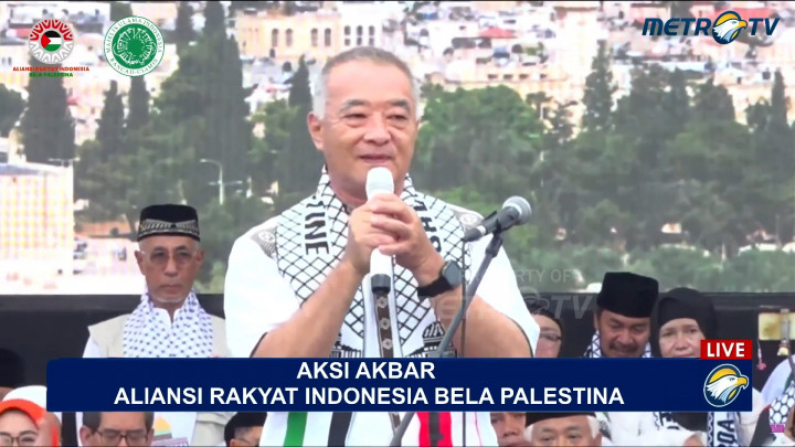 Wakil Konghucu saat Aksi Bela Palestina: Harus Yakin Ini adalah Jalan Kebajikan