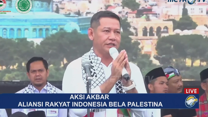 Permabudhi: Kami Hadir Disini untuk Mendukung Aksi Rakyat Indonesia Bela Palestina