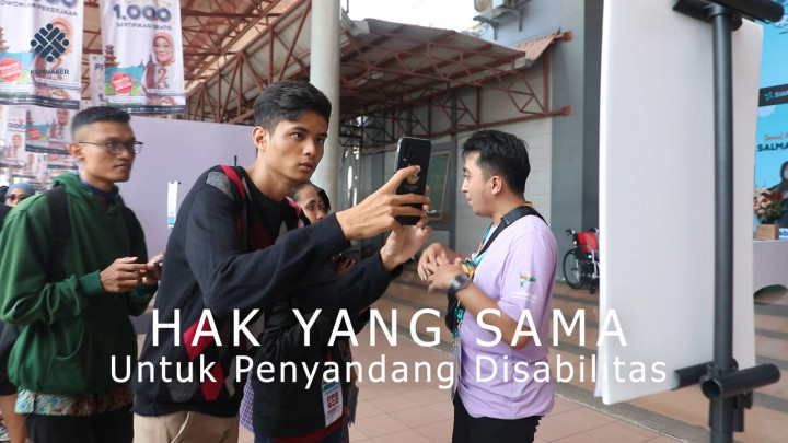 Job Fair Nasional 2023 Sediakan Lowongan Kerja untuk Penyandang Disabilitas