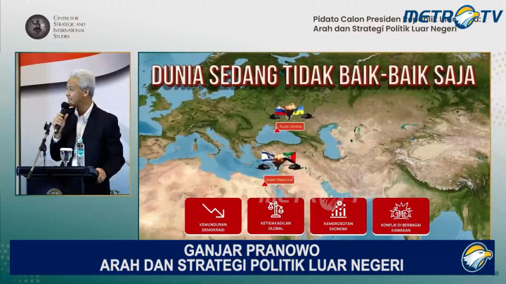 Ganjar Pranowo Soroti Kondisi Global yang Sedang Tak Baik-baik Saja