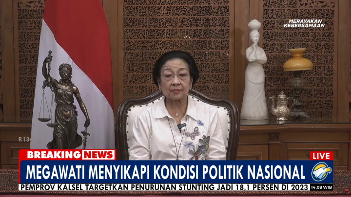 Megawati Soekarnoputri: Berbagai Manipulasi Hukum Kembali Terjadi