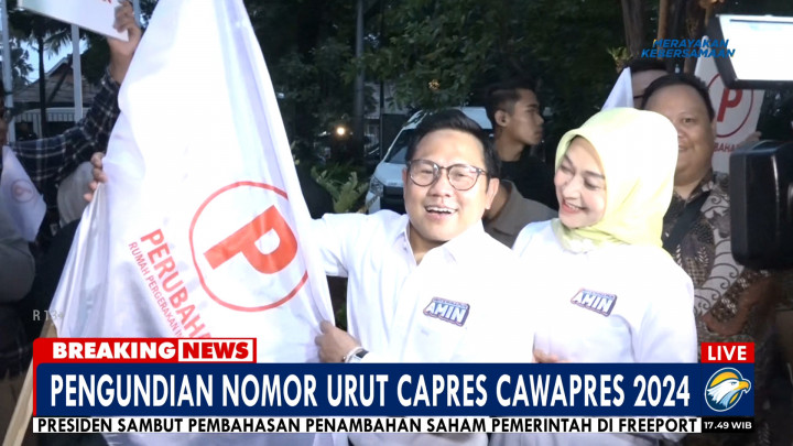 Tiba di Rumah Pemenangan, Muhaimin: Perubahan akan Membawa Keadilan dan Kesetaraan