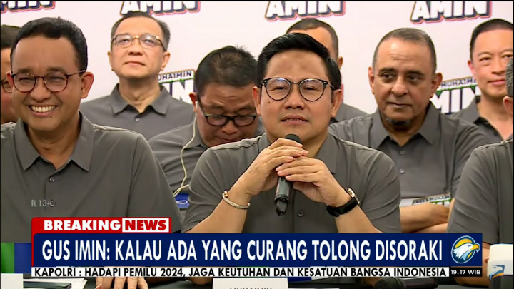 Cak Imin: Kalau Ada yang Main Curang dalam Pemilu, Tolong Disoraki