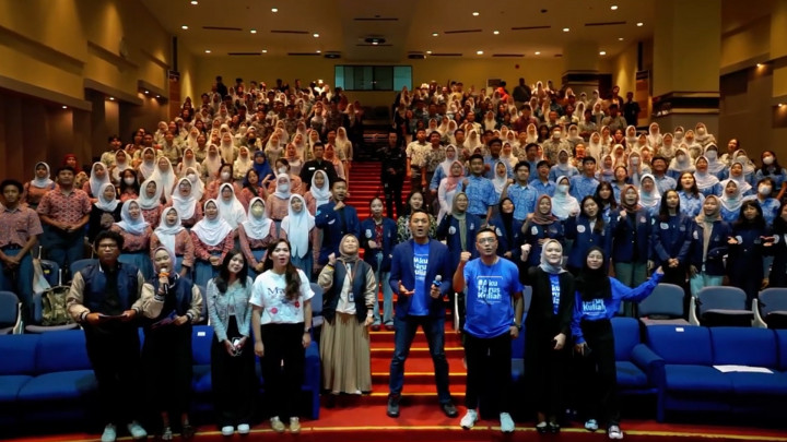 Kemeriahan Road Show Beasiswa OSC Bersama Mogu-mogu