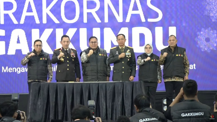 Panglima TNI dan Kapolri Tanda Tangani Komitmen Netralitas Pemilu 2024