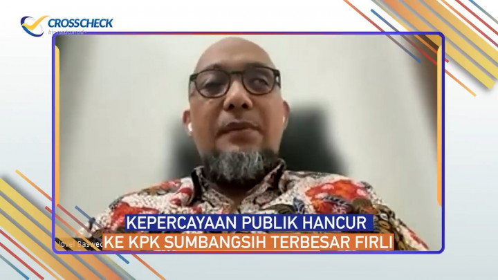 Novel Baswedan Sebut Firli Bahuri Sebab Runtuhnya Marwah KPK