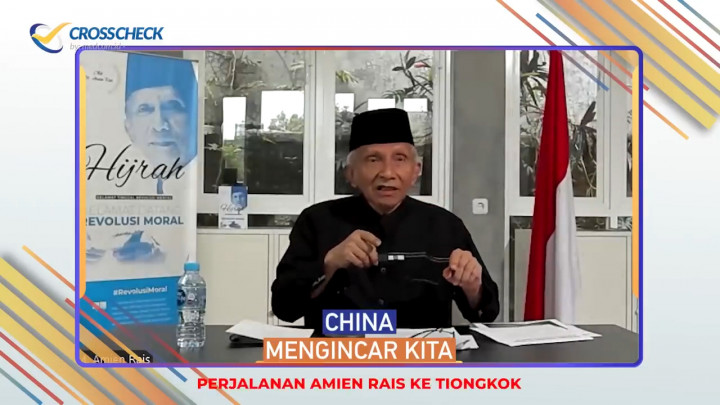 Amien Rais Menduga Ada Kemungkinan China Mengincar Indonesia