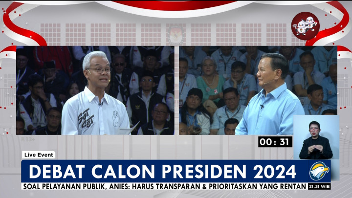 Ganjar Tanya Soal Pelanggaran HAM Berat, Begini Jawaban Prabowo