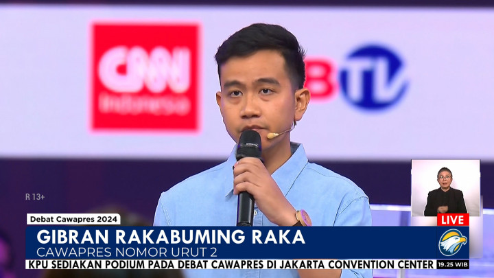 Paparkan Visi Misi, Gibran Bicara soal Energi Hijau