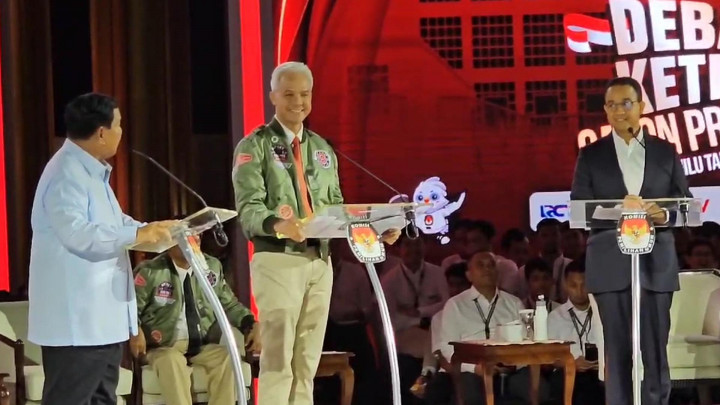 Momen Prabowo Menyela Jawaban Anies saat Klarifikasi Data soal Kepemilikan Tanah Milik Menhan