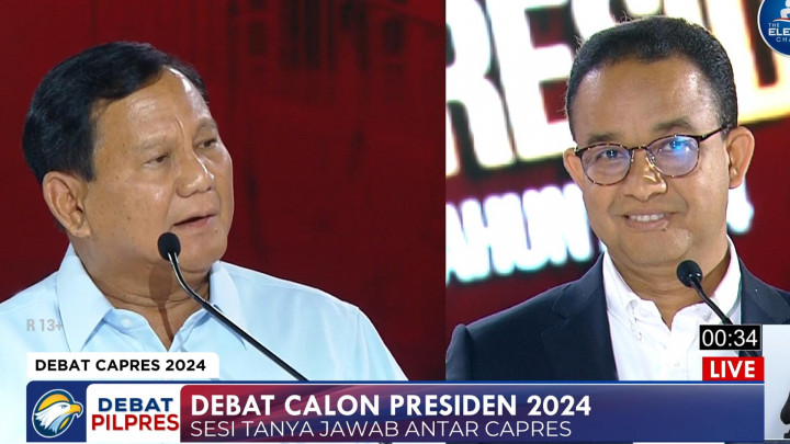 Ditanya Soal Etika Pemimpin, Prabowo Malah Serang Personal Anies