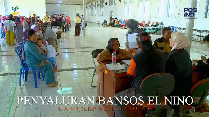 Pos Indonesia Bagikan BLT El Nino ke 13 Ribu KPM di Bandung