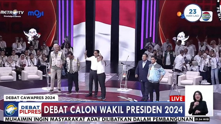 Momen Hangat di Balik Panasnya Debat Keempat Pilpres 2024