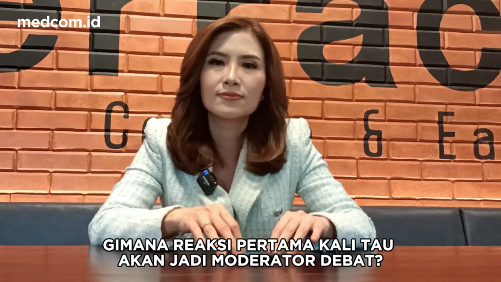 Terpilih Sebagai Moderator Debat Pilpres 2024 Begini Reaksi Zilvia Iskanda 