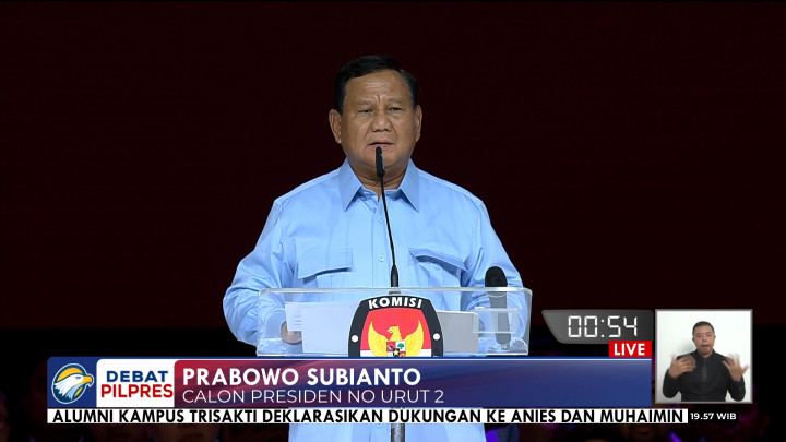 Tanggapi Ganjar, Prabowo: Indonesia Kurang Dokter