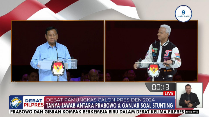 Ganjar ke Prabowo Soal Stunting: Kalau Beri Makan ke Anaknya, Bapak Terlambat