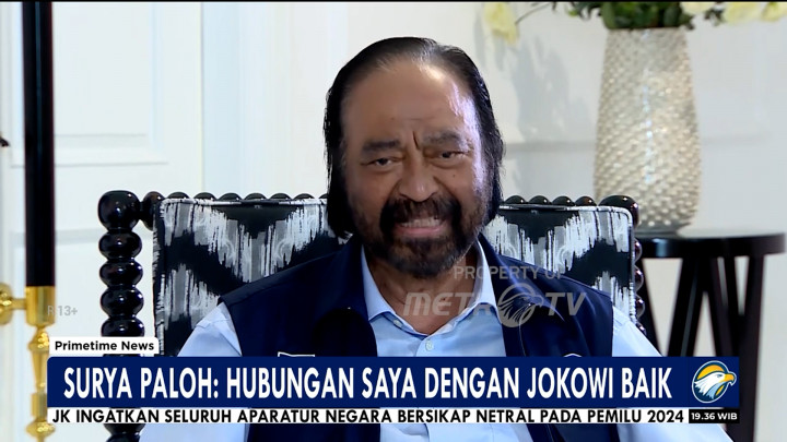 Surya Paloh Akui Sedih dan Kecewa dengan Gaya Kepemimpinan Presiden Jokowi