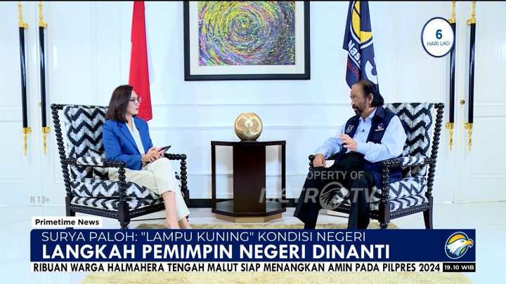 Potensi Kemenangan AMIN di Pilpres, Surya Paloh: Tentu Kita Punya Optimisme