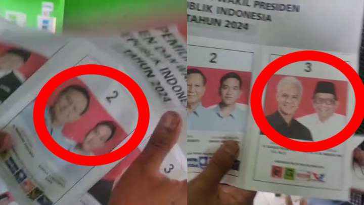 Viral! Temuan Surat Suara Presiden Sudah Tercoblos di Garut